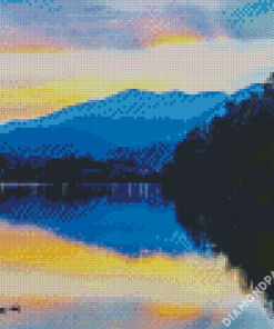 Lake Junaluska Landscape Diamond Paintings