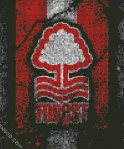 Nottingham Forest Football Club Logo Diamond Paintings