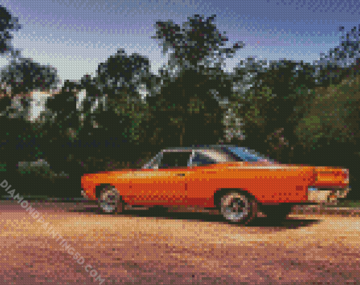 Orange Plymouth Diamond Paintings