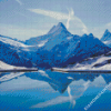 Snowy Swiss Alps Diamond Paintings