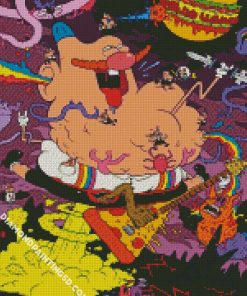 Uncle Grandpa Characters Diamond Paintings