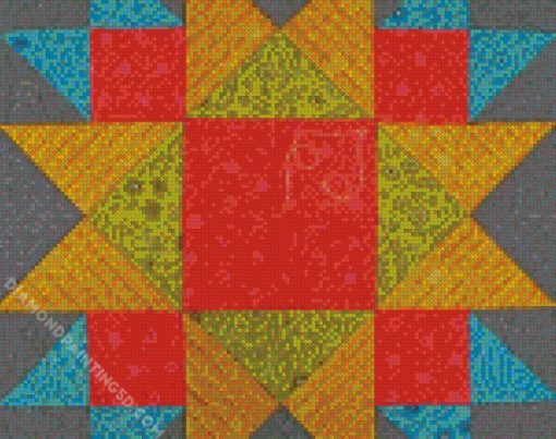 Colorful Quilt Block Diamond Paintings