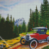 Ford Model T Art Diamond Paintings