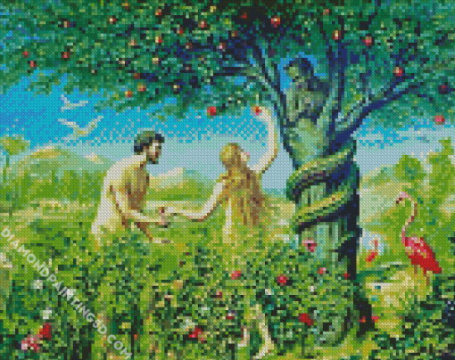 Garden Of Eden Art Diamond Paintings