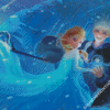 Jack Frost And Elsa Lovers Diamond Paintings