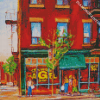 St Viateur Bagel Montreal Art Diamond Paintings