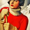 Saint Moritz Tamara De Lempicka diamond painting