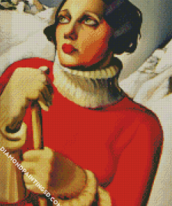 Saint Moritz Tamara De Lempicka diamond painting