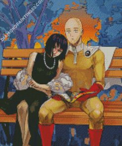 Saitama And Fubuki diamond painting