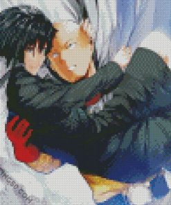 Saitama And Fubuki One Punch Man diamond painting