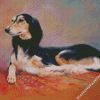 Saluki Dog Art diamond painting