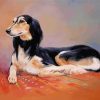 Saluki Dog Art diamond painting