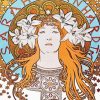 Sarah Bernhardt Alphonse Mucha Diamond Paintings