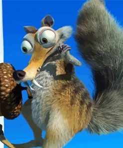 Scrat Ice Age Character Diamond Paintings