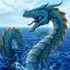 Sea Serpent Leviathan diamond painting