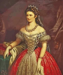 Sisi Empress Elizabeth Of Austria Diamond Paintings