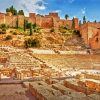 Spain Malaga Teatro Romano diamond painting