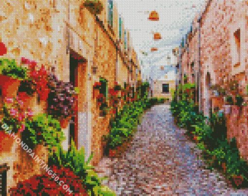 Spain Majorca Old Town diamond painting