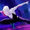 Spider Gwen Character Diamond Painting