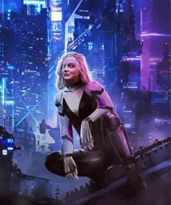 Spider Gwen Emma Stone Diamond Painting