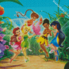 Spring Disney Fairies Diamond Painting