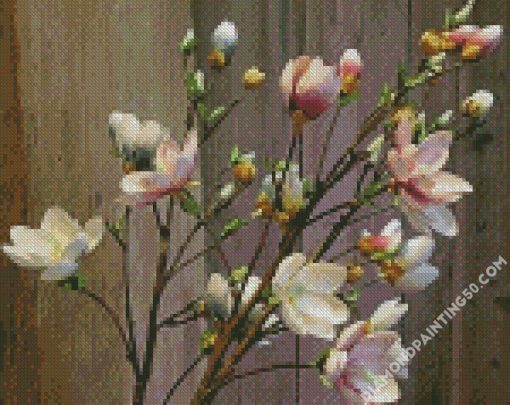 Spring Magnolias diamond painting