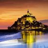 St Michaels Mount At Night Diamond Paintings