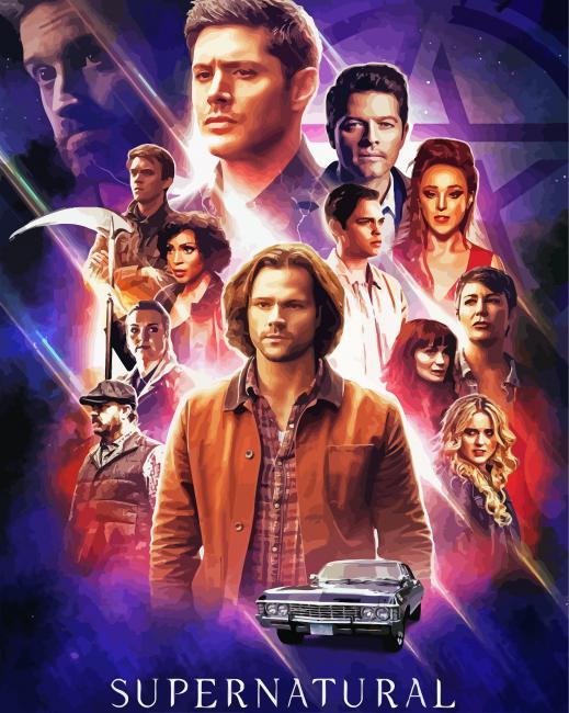 Supernatural Serie Diamond Paintings