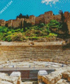 Teatro Romano Malaga diamond painting