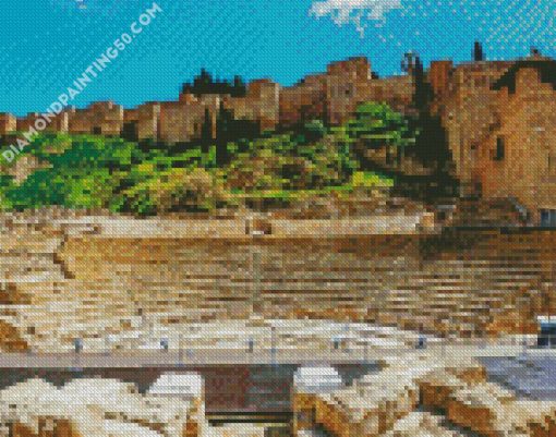 Teatro Romano Malaga diamond painting