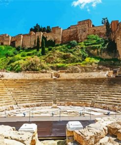 Teatro Romano Malaga diamond painting