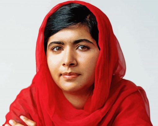 The Activist Malala Yousafzai diamond painting