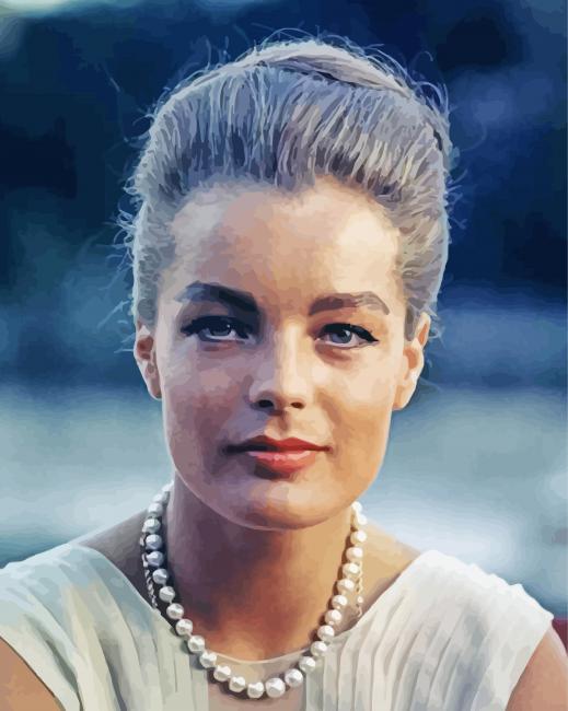 Beautiful Romy Schneider Diamond Paintings