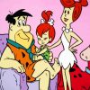 The Flintstones Cartoon Characters diamond painting