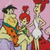 The Flintstones Cartoon Characters diamond painting