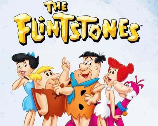 The Flintstones Cartoon diamond painting