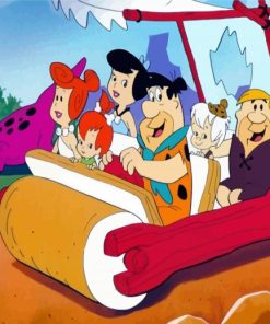 The Flintstones diamond painting