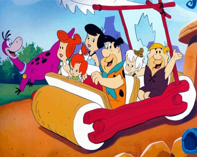 The Flintstones diamond painting