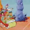 The Flintstones Family diamond painting