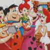 The Flintstones Family Art diamond painting