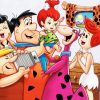 The Flintstones Family Art diamond painting