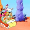 The Flintstones Family diamond painting