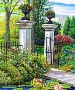 The Garden Gate Diamond Paintings