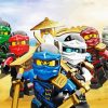 The Lego Ninjago Diamond Paintings