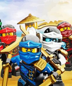 The Lego Ninjago Diamond Paintings