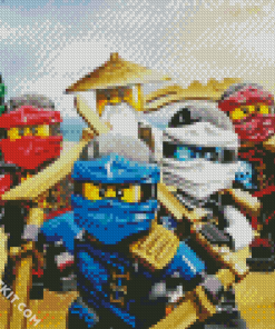 The Lego Ninjago Diamond Paintings