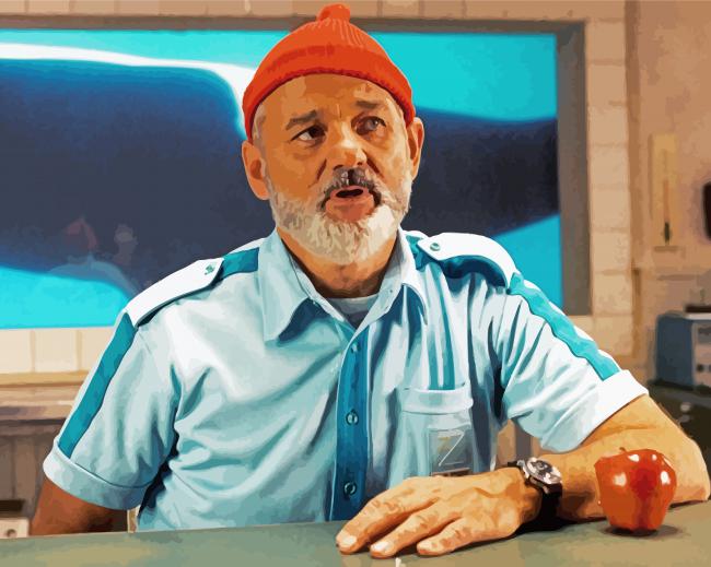 The Life Aquatic With Steve Zissou Character Diamond Paintings