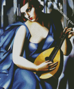 The Musician Tamara De Lempicka diamond painting