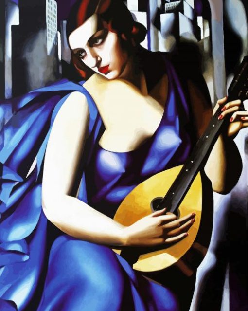 The Musician Tamara De Lempicka diamond painting