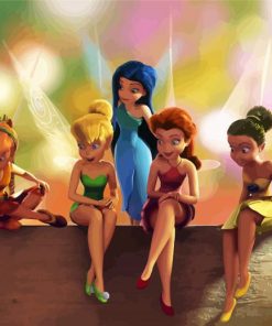 Tinker Bell The Other Fairies Diamond Paintings